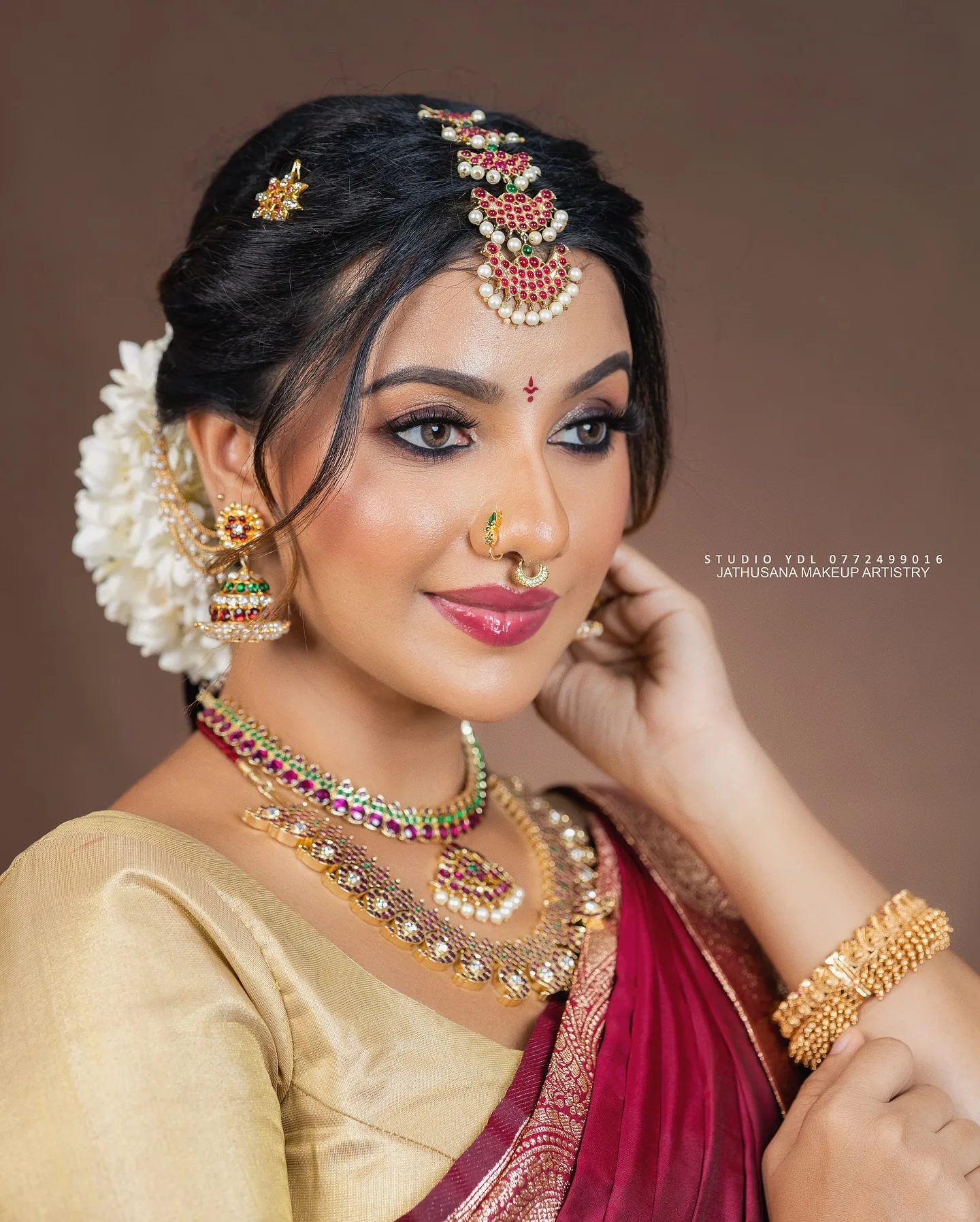 South Asian bridal makeup